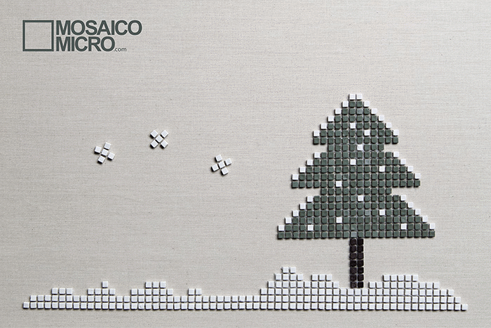 Merry Christmas Mosaicomicro